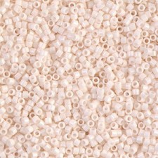 Miyuki delica beads 15/0 - Opaque bisque white DBS-1490